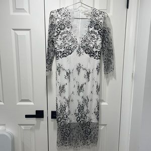 New York & Company Lace Dress Size XS